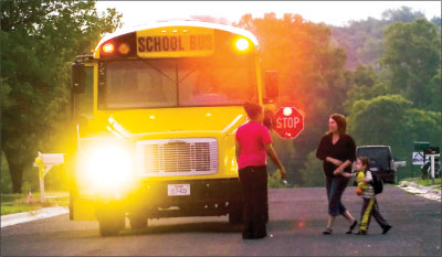 School bus route eliminated on Avenue B